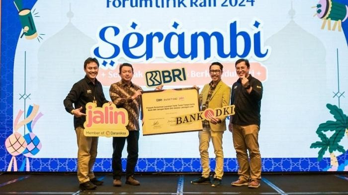 Wow!! Kini Nasabah Bank DKI Bisa Tarik Tunai Tanpa Kartu di ATM BRI 