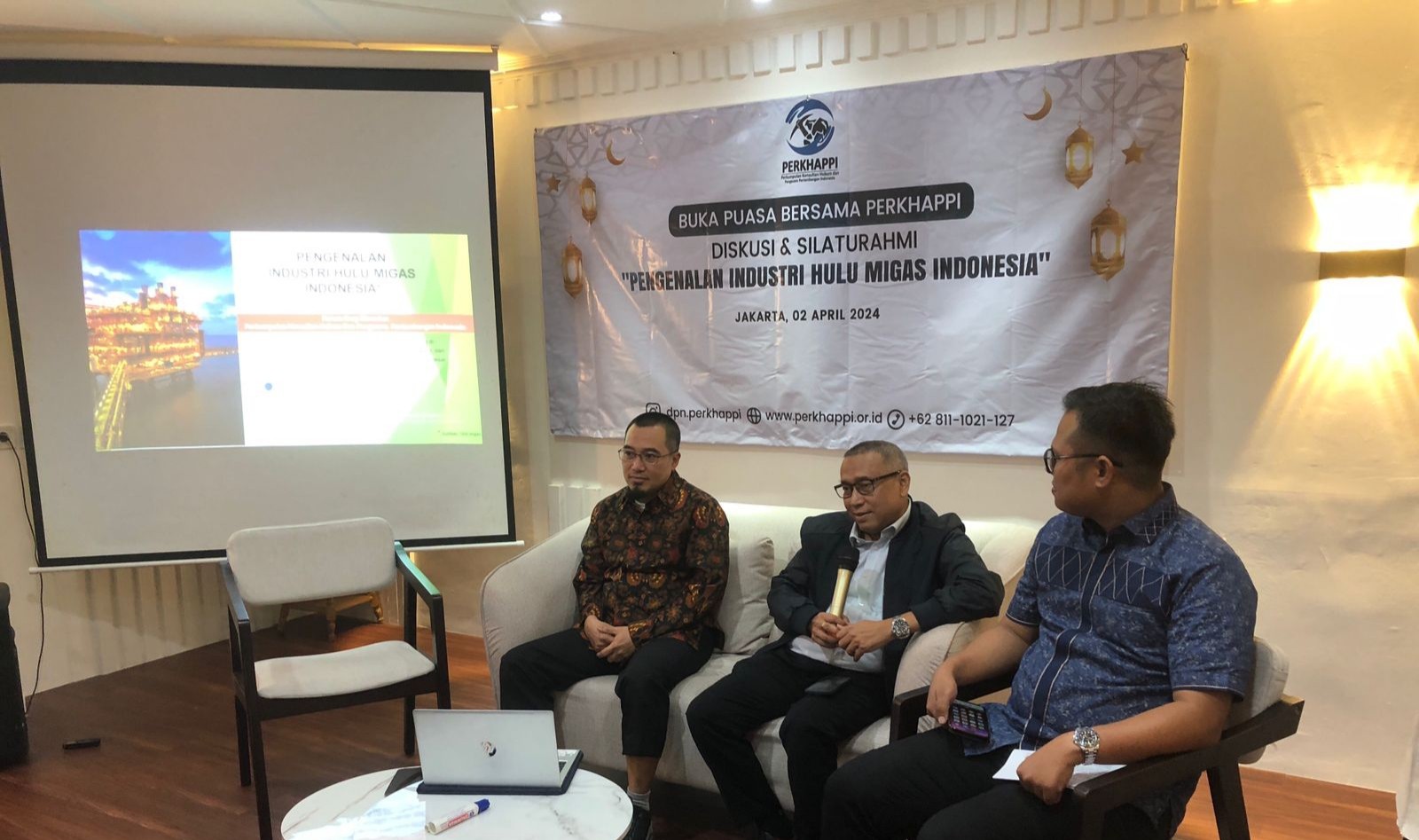 Diskusi PERKHAPPI Bahas  Pengenalan Industri Hulu Migas Indonesia