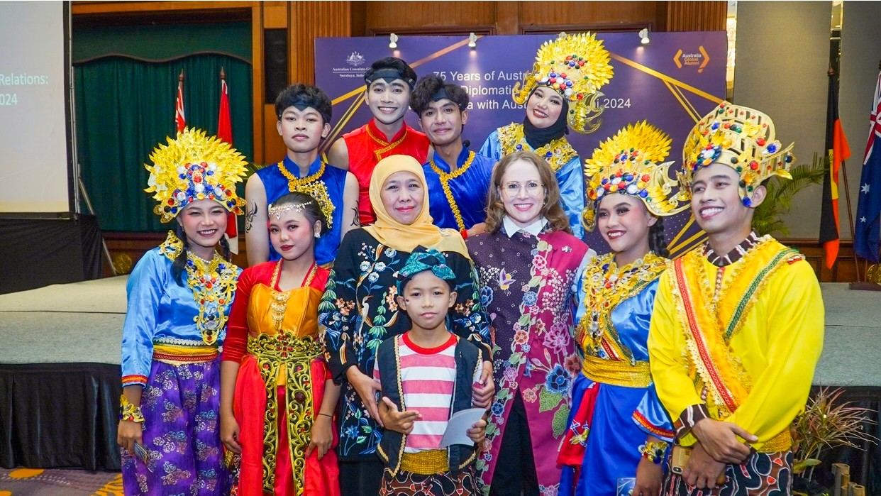 Peringati 75 Tahun Diplomasi Australia-Indonesia, Khofifah Apresiasi Legacy Kinerja Fiona Hoggart