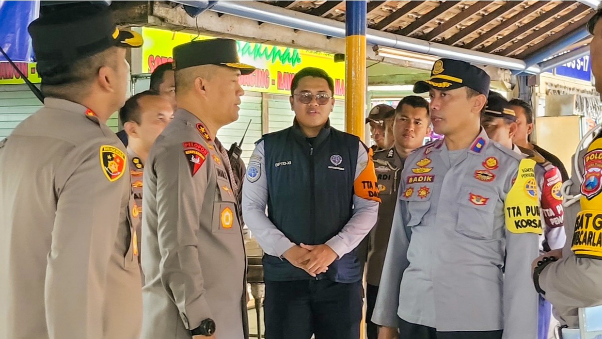 Kapolda Jatim Tinjau Kesiapan Terminal Purabaya Jelang Arus Mudik 2024