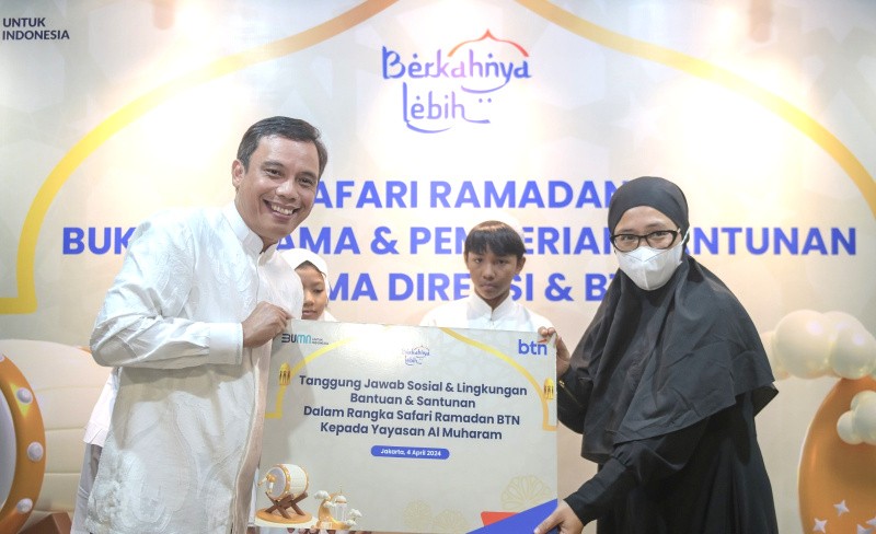 Safari Ramadan, BTN Kembali Santuni Anak Yatim