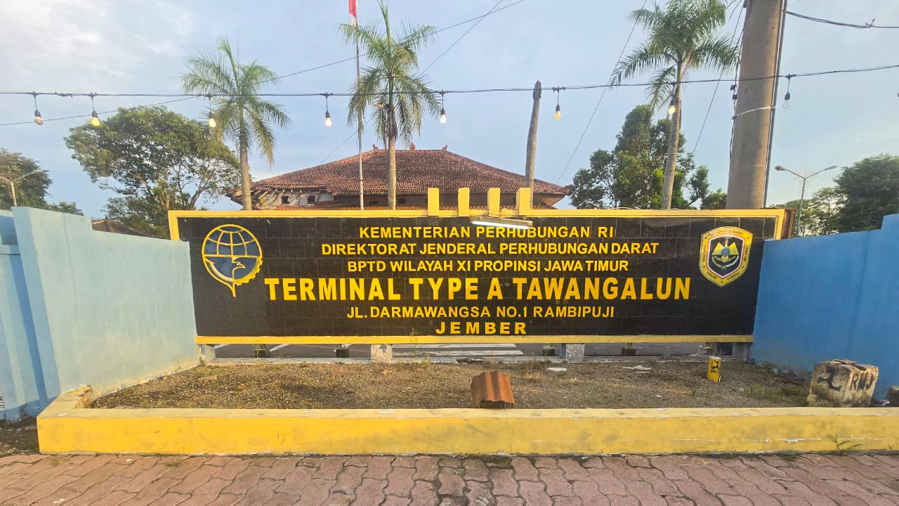 Revitalisasi Terminal Tawang Alun Jember Belum Dimulai, Kontrak Telah Ditandatangani