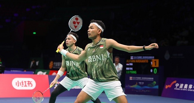 Fajar/Rian Masuk Delapan Besar Kejuaraan BAC 2024