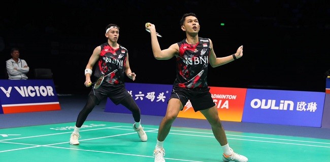 Kejuaraan Asia 2024, Fajar/Rian Tumbang Ditangan Liang Wei Keng/Wang Chang
