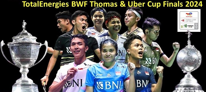 PBSI Tetapkan Skuad Indonesia untuk Piala Thomas dan Uber 2024