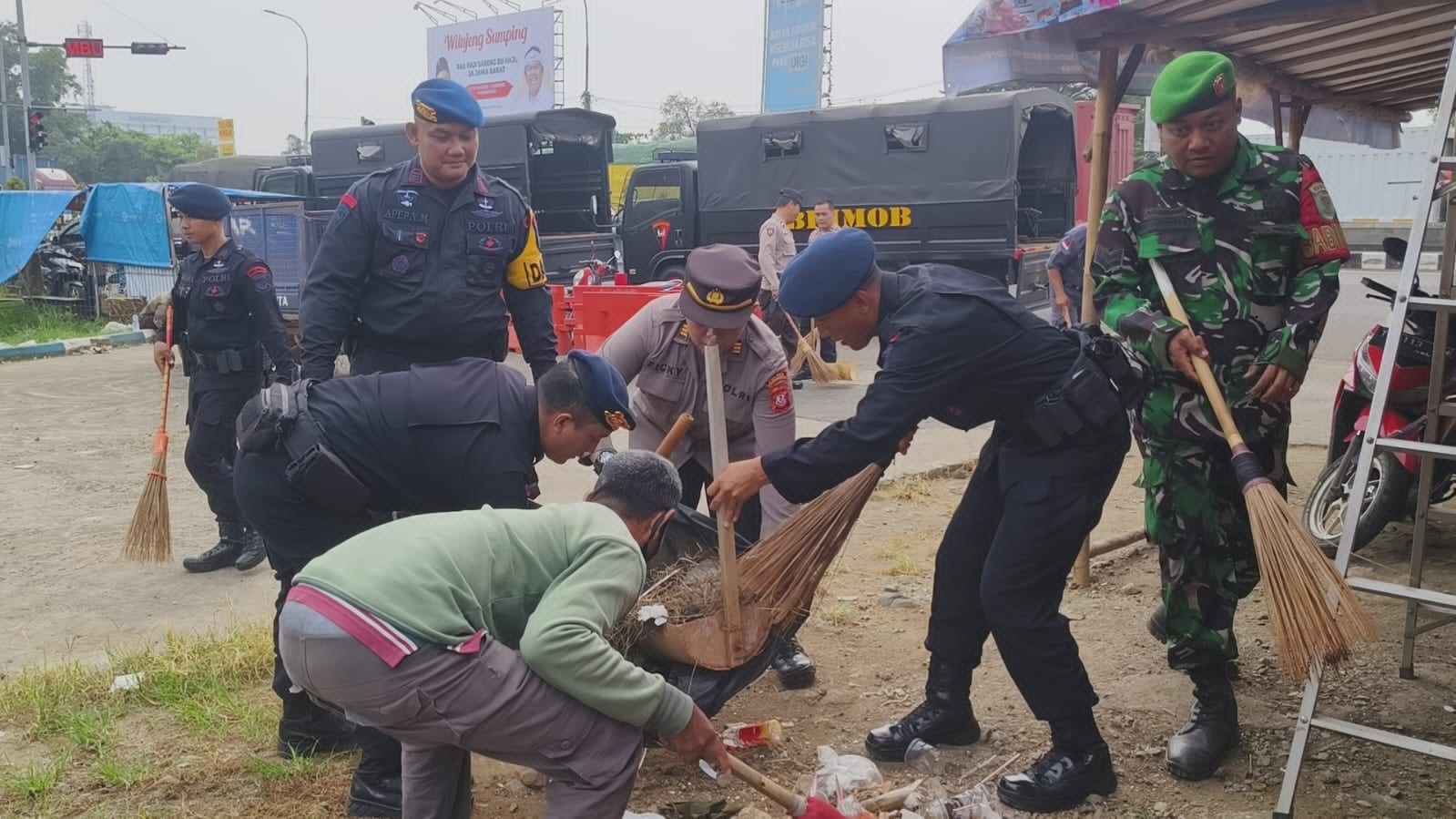 Kompi 3 Yon C Pelopor Satbrimob Polda Jabar Gelar Program Beyond Trust Presisi Polri 2024