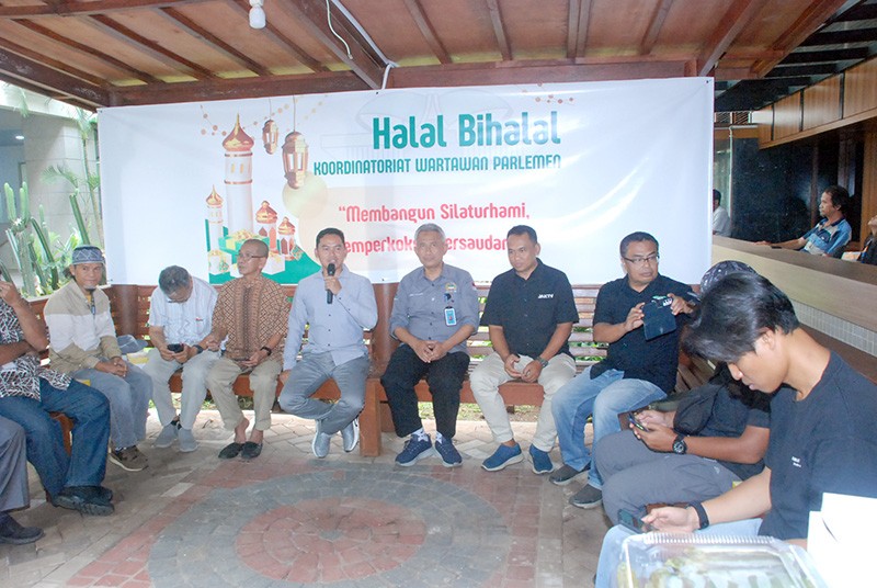 Koordinatoriat Wartawan Parlemen Gelar Halal Bihalal 2024