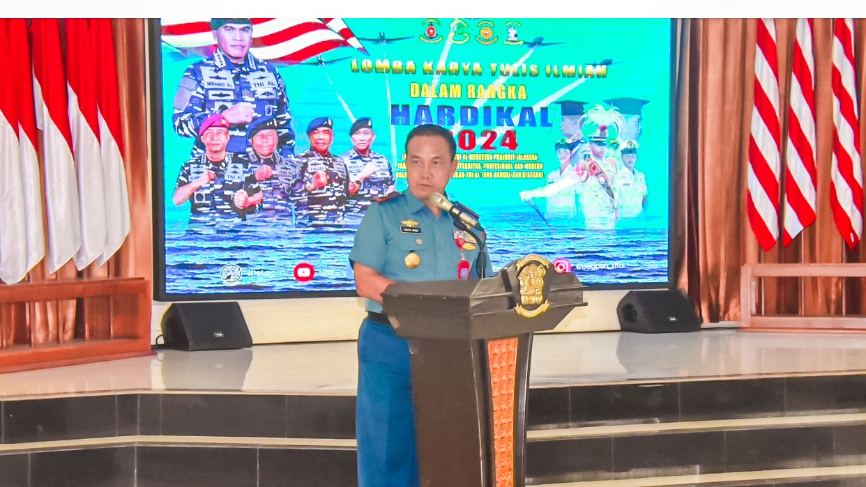 Adu Kemampuan Berpikir Prajurit TNI AL, Dankodikdukum Buka LKTI Hardikal 2024