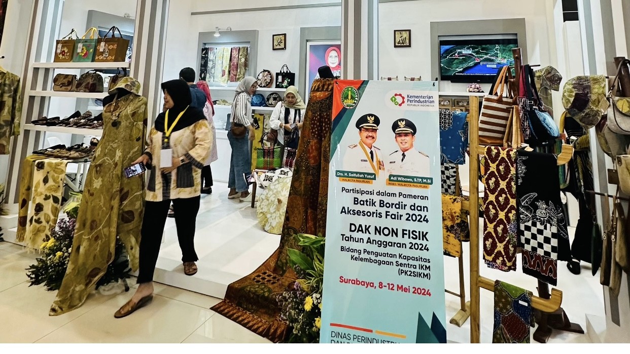 Kunjungi dan Belanja Produk UKM Terbaik Kota Pasuruan pada Pameran Batik Fair di Grand City
