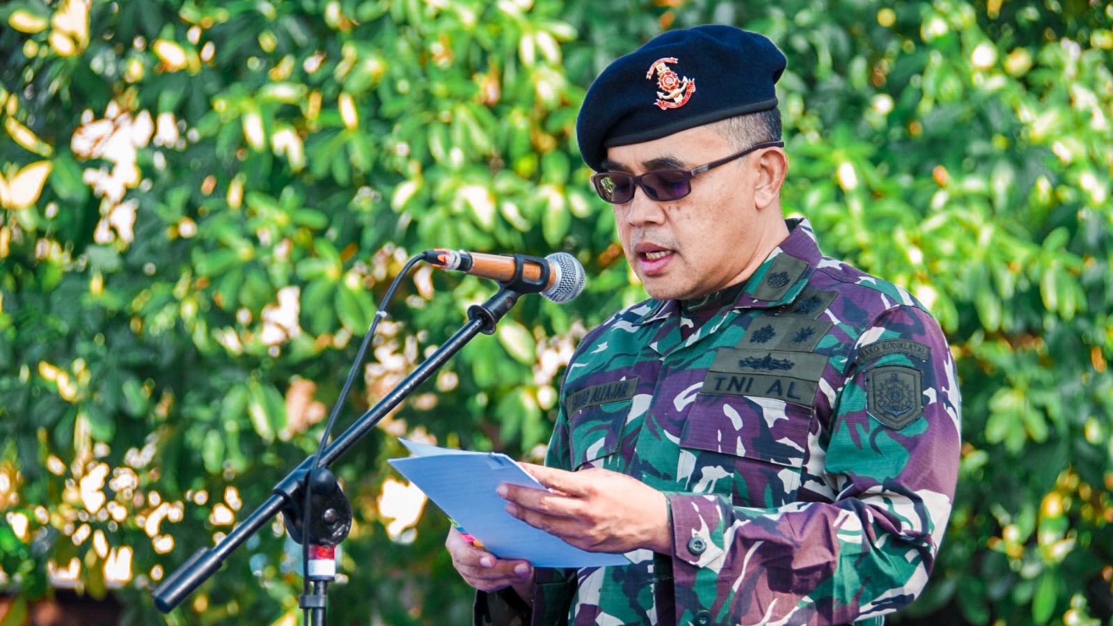 Upacara Bendera 17-An, Kasal Tekankan kepada Prajurit dan PNS Kodiklatal Kuasai Teknologi Terkini