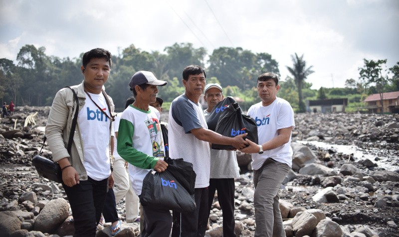 BTN Bantu Korban Banjir Bandang di Sumatera Barat