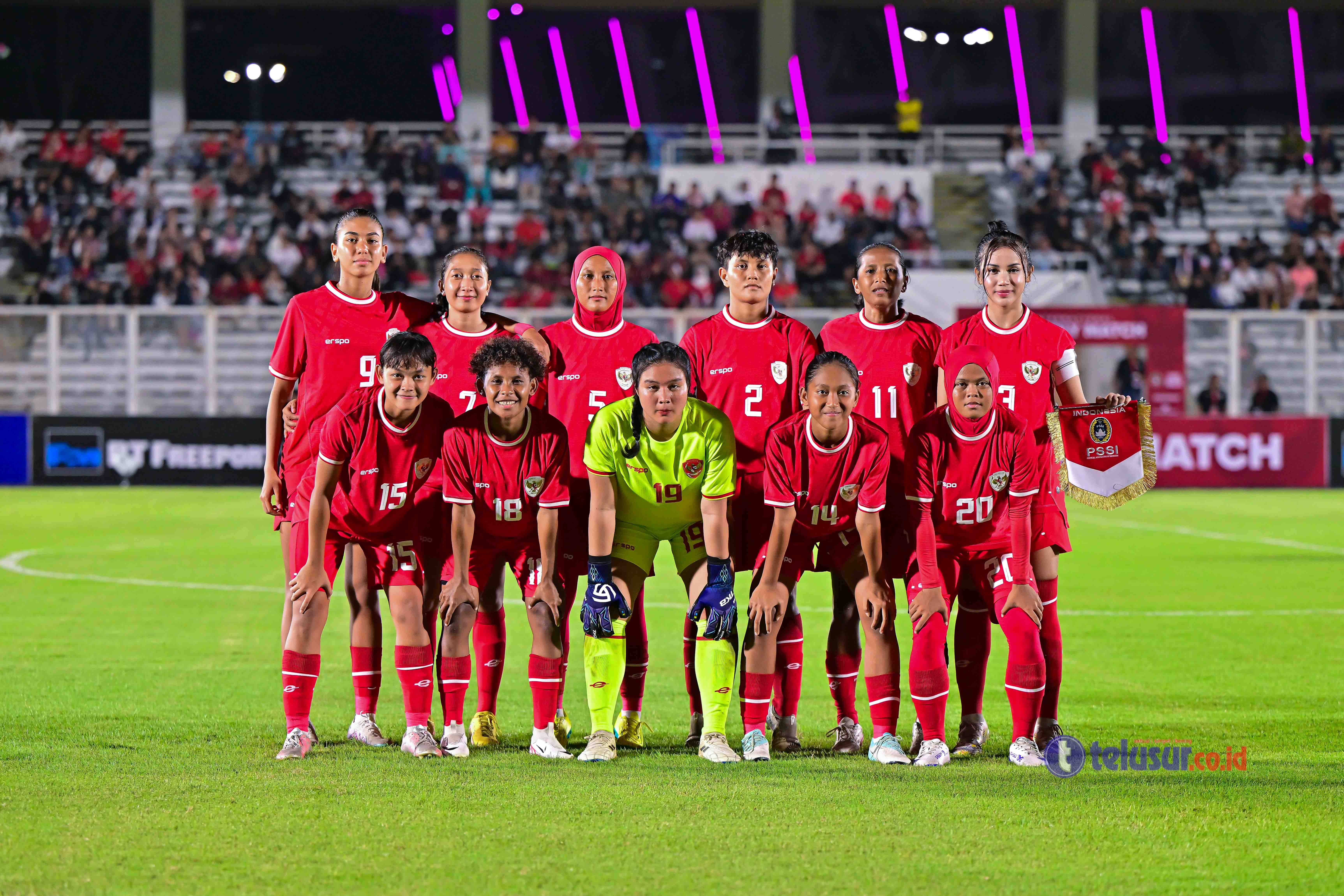 Timnas Wanita Indonesia Kalahkan Singapura 5-1