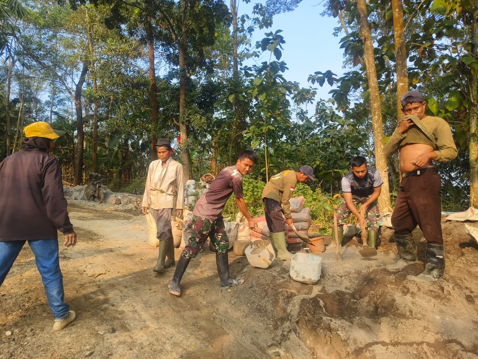 TMMD Wujud Kemanunggalan TNI dan Rakyat Dalam Membangun Negeri