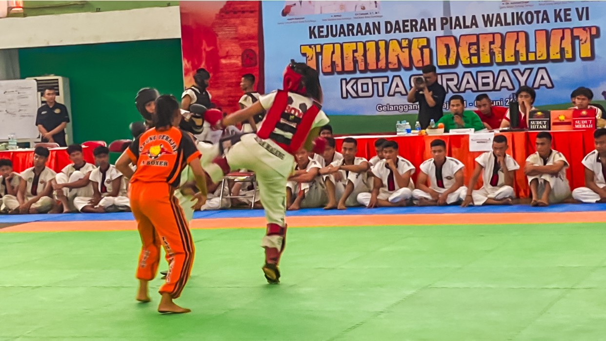 Kejurda Tarung Derajat Piala Walikota Surabaya Dibuka, BHS Harap Ada Atlet Berlaga di ASEAN Games
