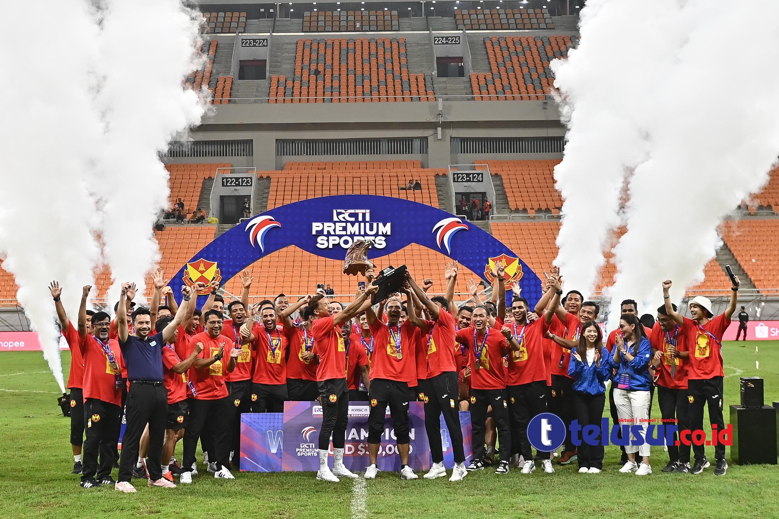Tumbangkan Persija di JIS, Selangor FC Juara RCTI Premium Sports 2024