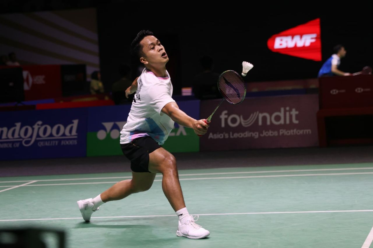 Indonesia Open 2024, Kalah dari Kenta, Pelatih Akui Ginting Terbawa Arus Permainan Lawan