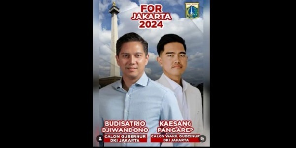 Respons Heru Soal Penggunaan Logo Pemprov DKI di Poster Budisatrio-Kaesang For Jakarta 2024