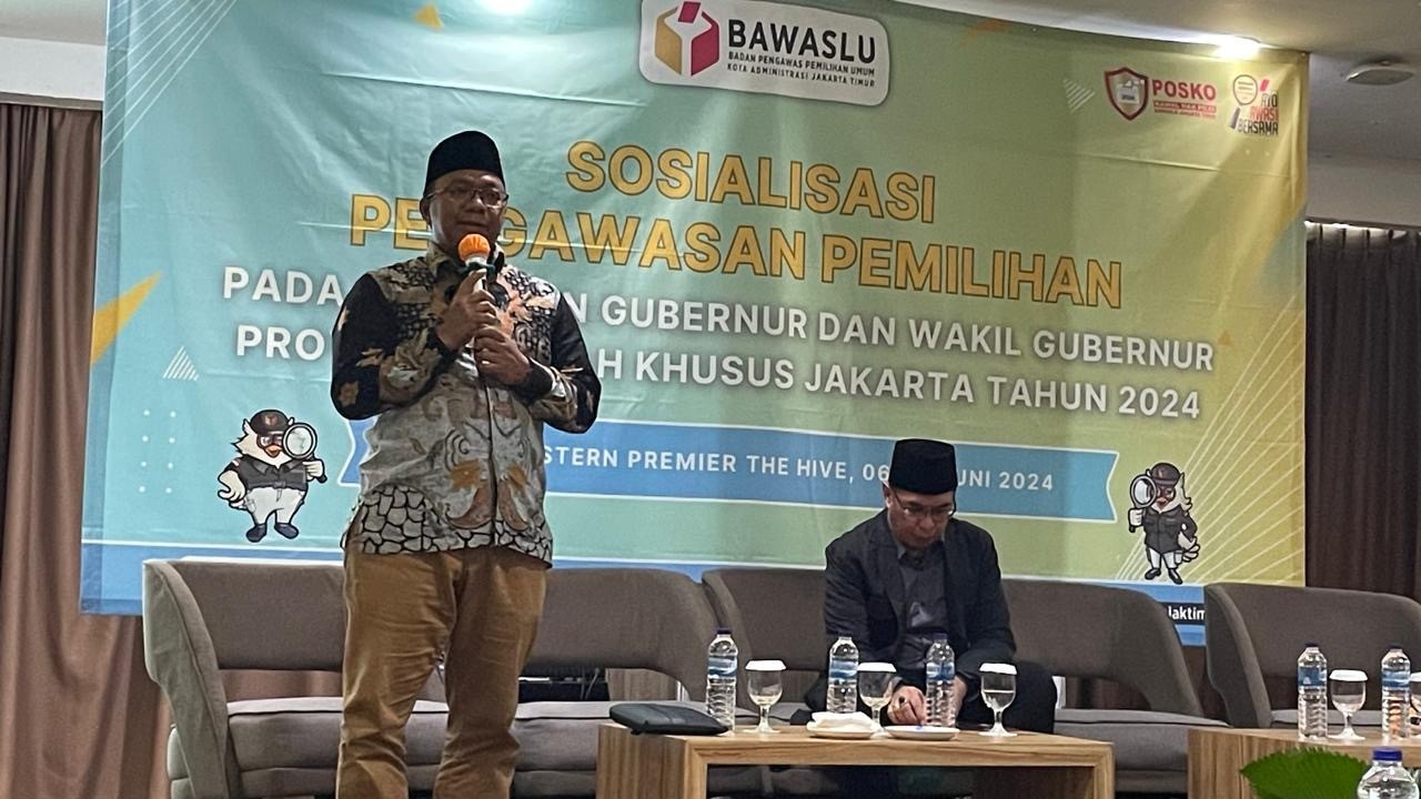Bawaslu Jakarta Timur Tekankan Pentingnya Partisipasi Masyarakat Ikut Awasi Pilkada 2024