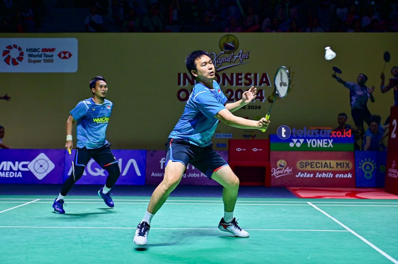 Hendra/Ahsan Gagal ke Perempat  Final Indonesia Open 2024