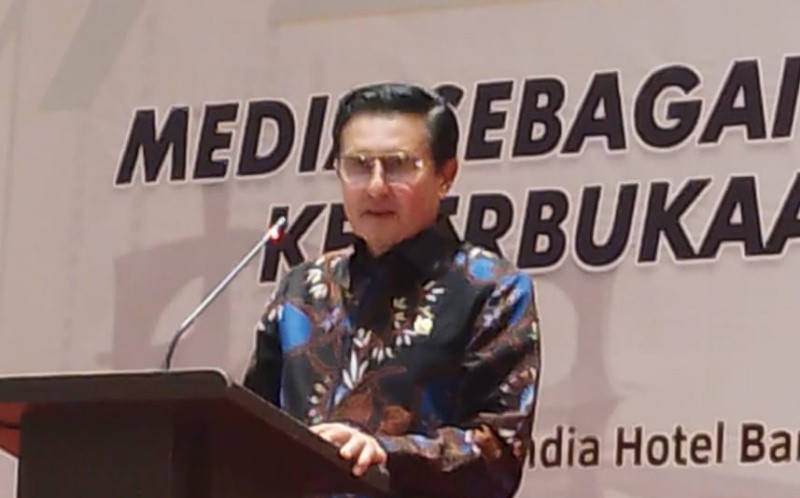 Fadel Muhammad Membuka Media Gathering KWP  2024