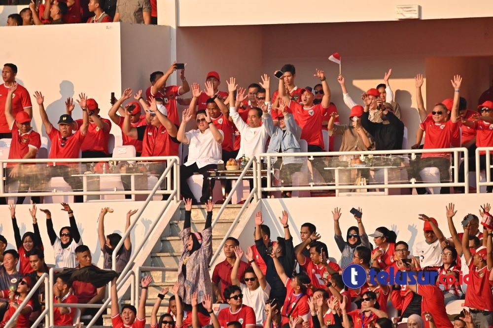 Presiden Jokowi Yakin Timnas Indonesia Bakal Kalahkan Filipina