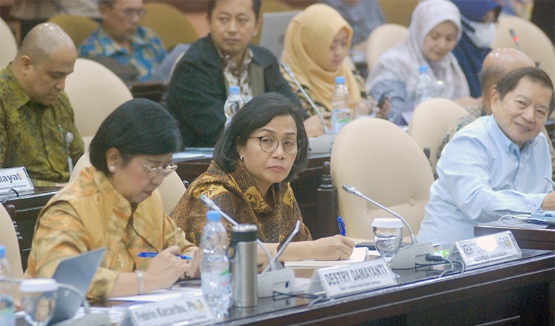Kemenkeu, Bappenas, dan BI Raker Dengan Komite IV DPD