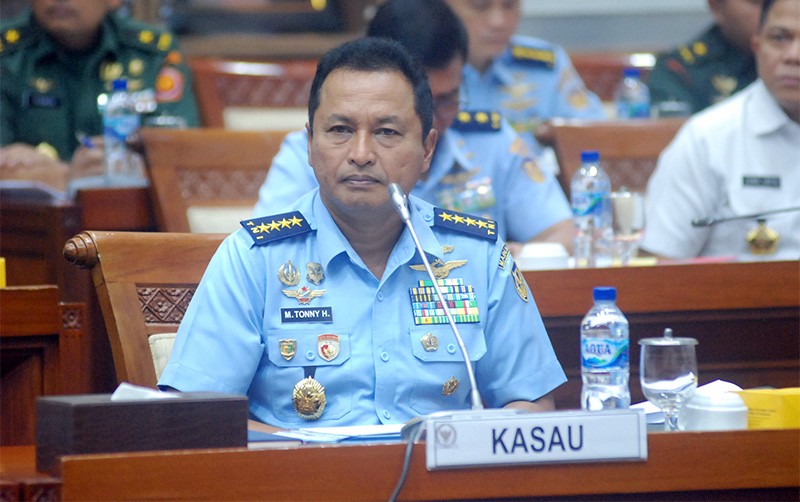 KASAU Raker Dengan Komisi I DPR RI