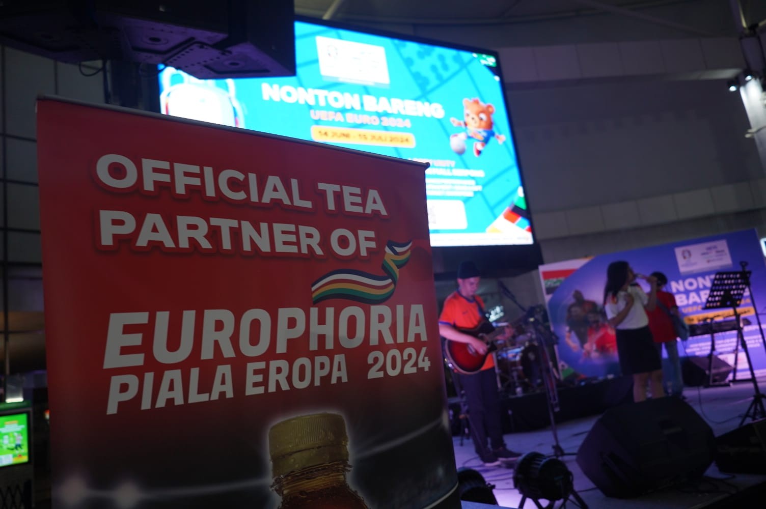 Teh Pucuk Harum Jadi Official Tea Partner Europhoria Piala Eropa 2024