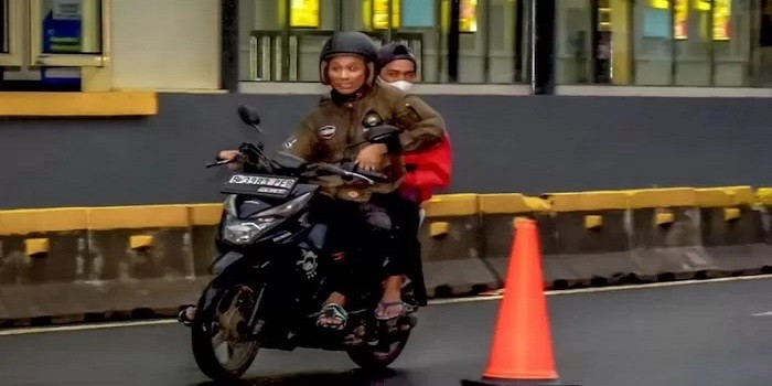 Tampang Jambret di CFD Kena Jepret Fotografer dan Terlihat Jelas, Netizen: Semoga Segera Tertangkap 