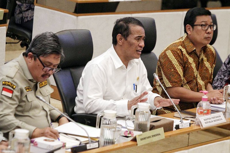 Mentan RakerDengan Komisi IV DPR