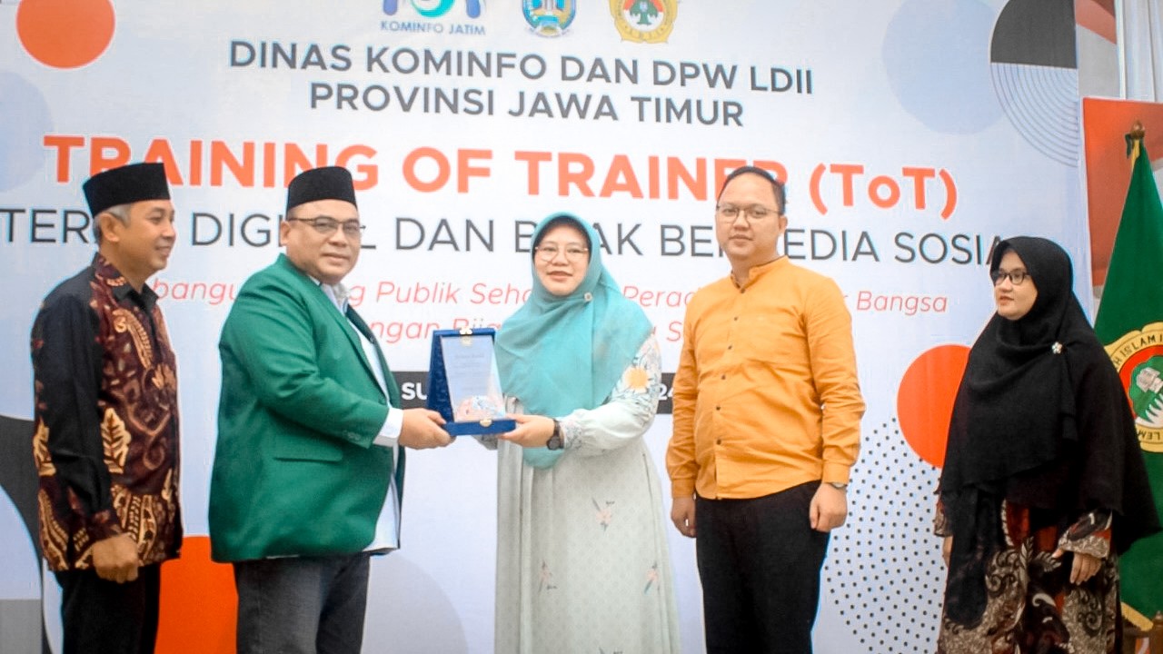 Diskominfo dan DPW LDII Jatim Ajak Generasi Muda Bijak Bermedia Sosial