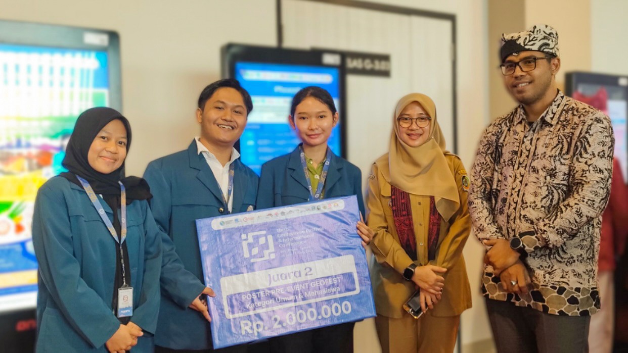 Mahasiswa FIKKIA Juara 2 Poster Pre-Event Geofest The 5th International Geotourism Festival