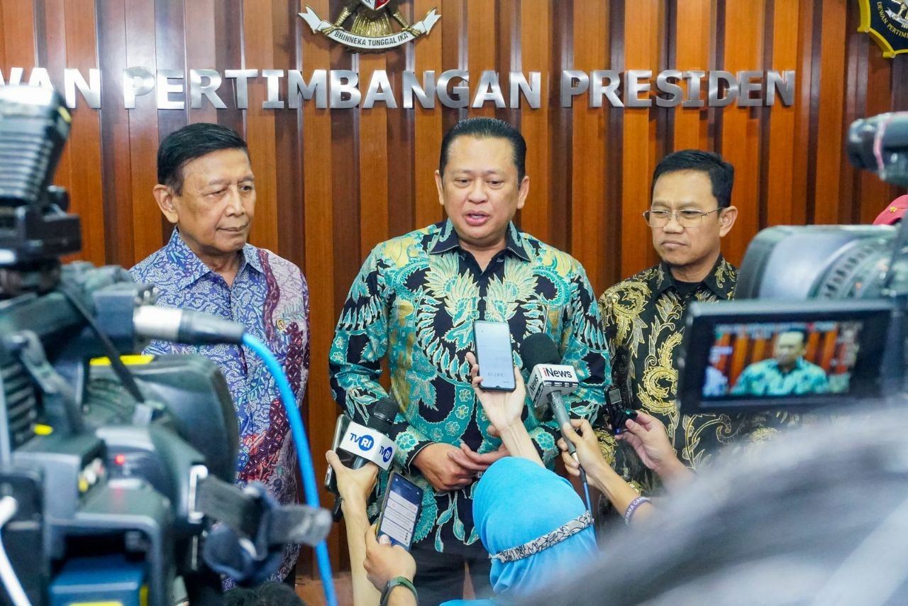 Bertemu Wantimpres, Ketua MPR RI Ingatkan Pesan Wiranto 'Jika Kita Tersesat, Maka Kembalilah ke Pangkal Jalan'