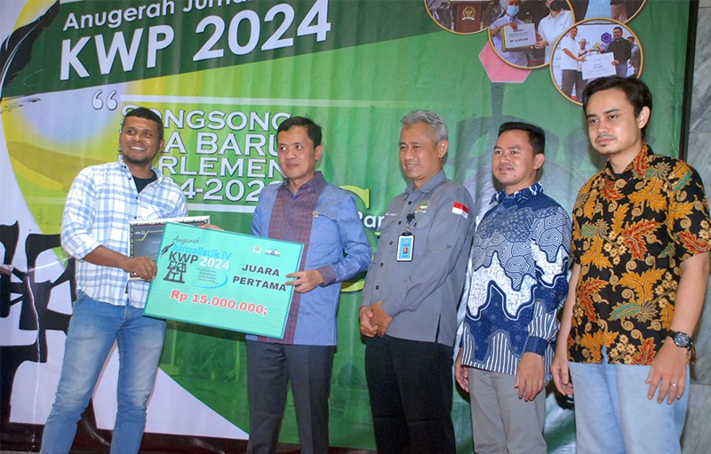DPR Apresiasi Anugerah Jurnalistik IV dan Pameran Foto XIII KWP 2024