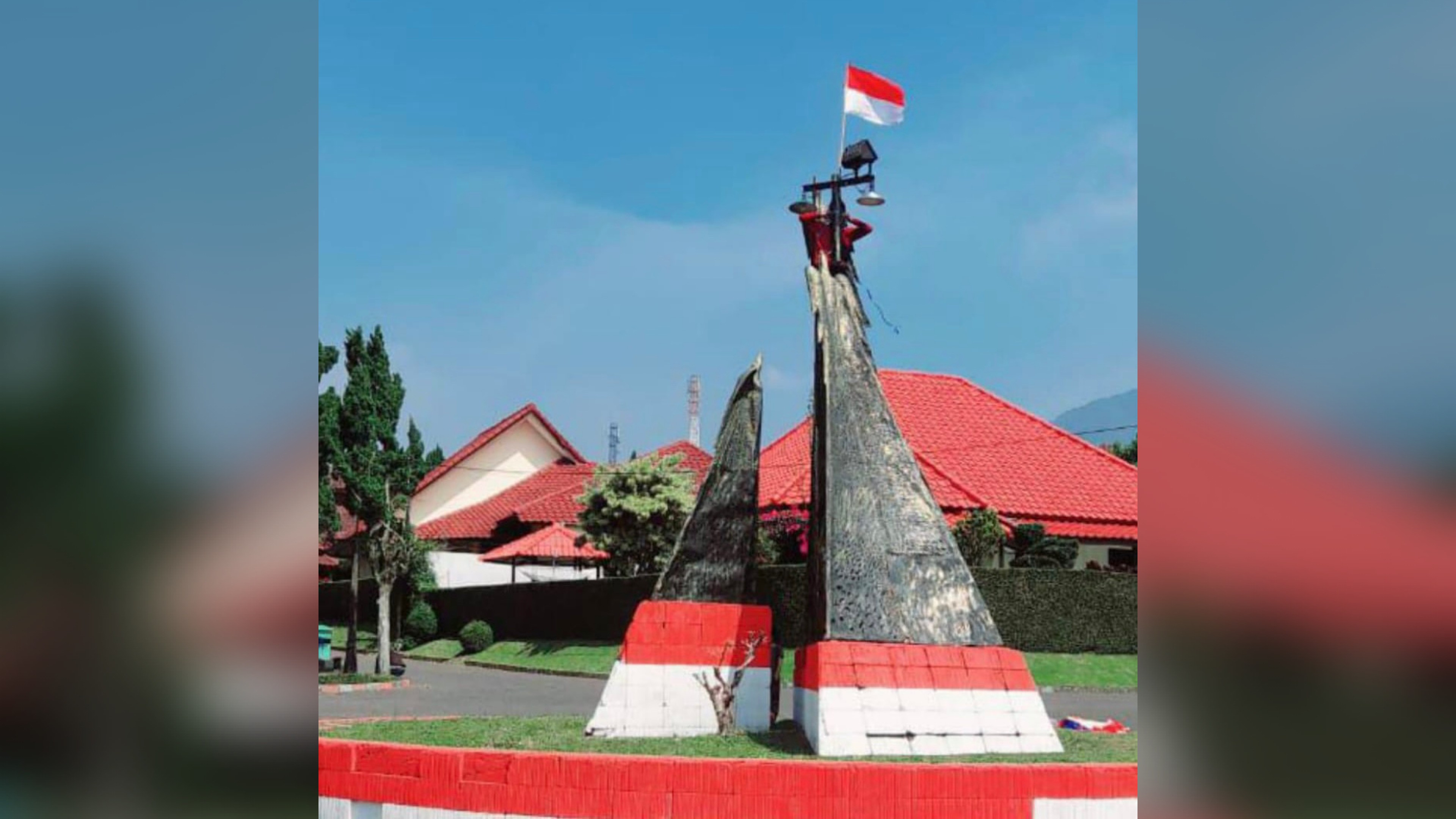 Perampasan Patung Burung Karya I Nyoman Nuwarta di Kompleks Villa Bougenville 2 Pacet Cipanas