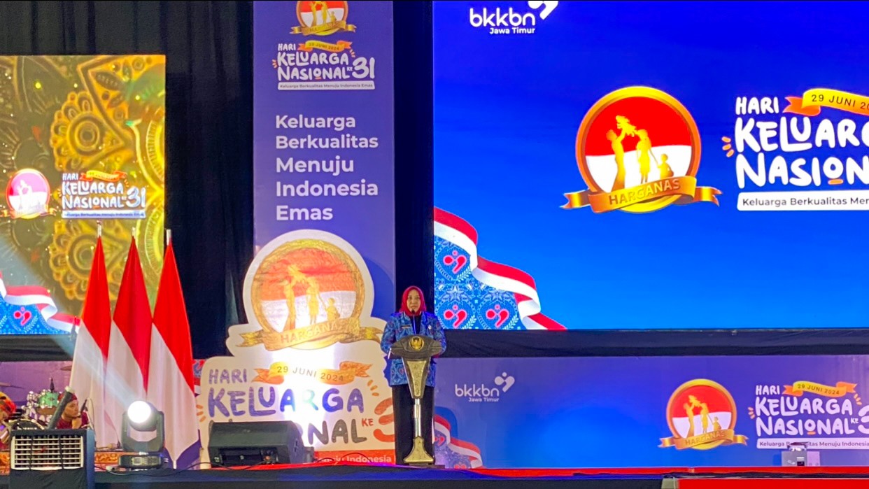 Puncak Harganas ke-31, Kaper BKKBN Jatim: Komitmen Pemerintah Revitalisasi Peran Keluarga
