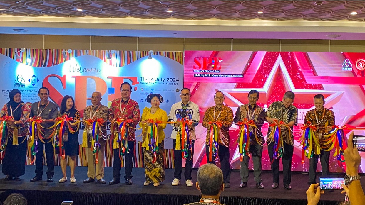 Surabaya Printing Expo 2024 Dibuka, Peluang Pengusaha Grafika Tumbuhkan Perekonomian Nasional