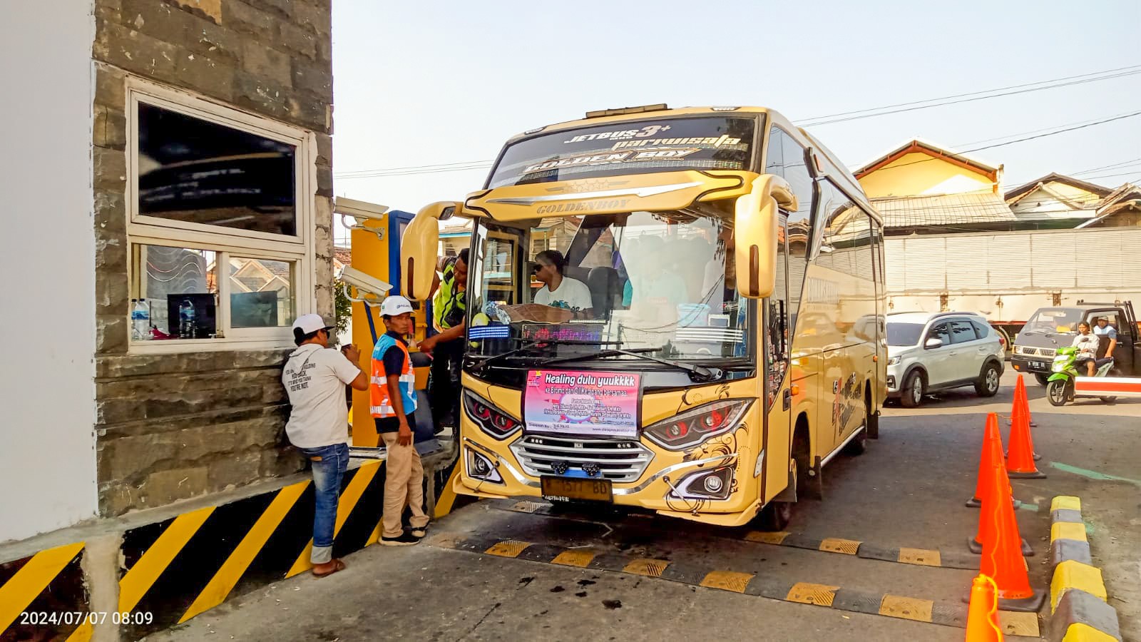 Pelabuhan Tanjung Tembaga Terapkan Auto Gate System