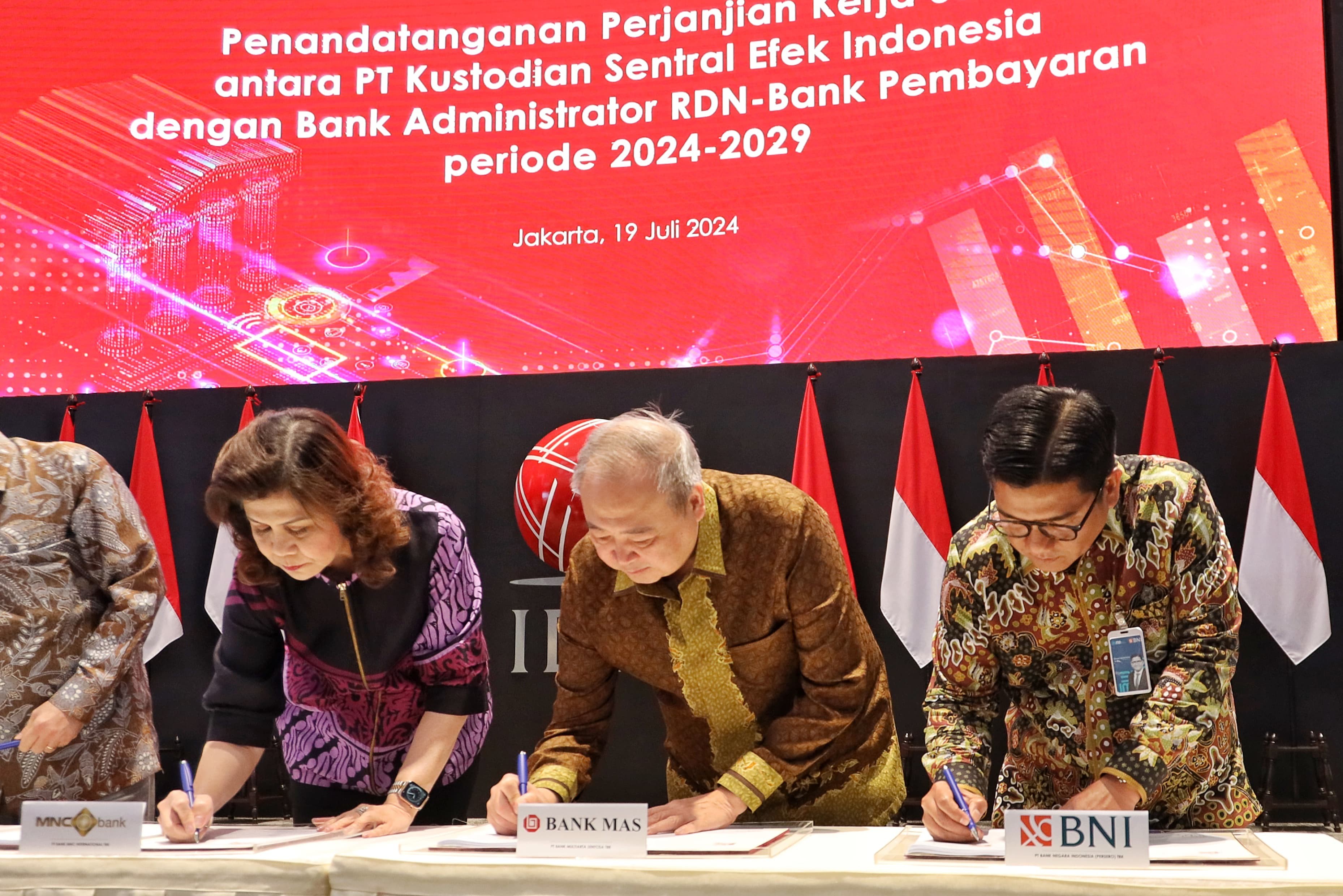 BNI Kembali Ditunjuk Jadi Administrator RDN dan Bank Pembayaran