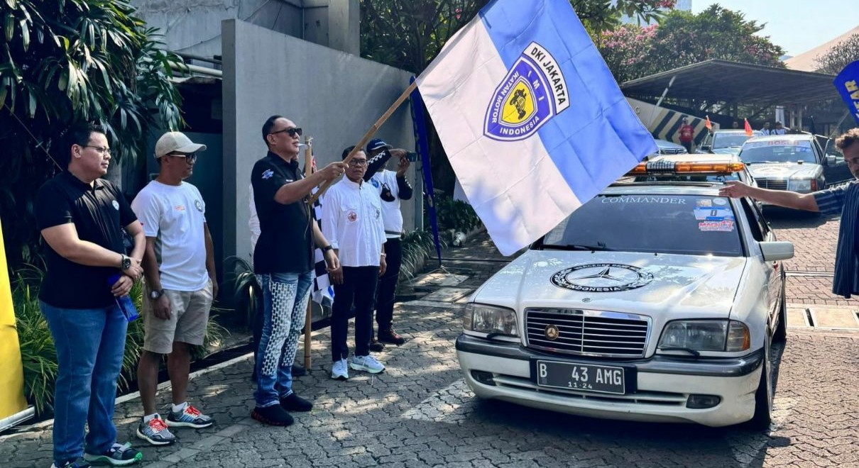 Ketum IMI Apresiasi Penyelenggaraan Fun Rally Mercedes Benz W202 Club Indonesia