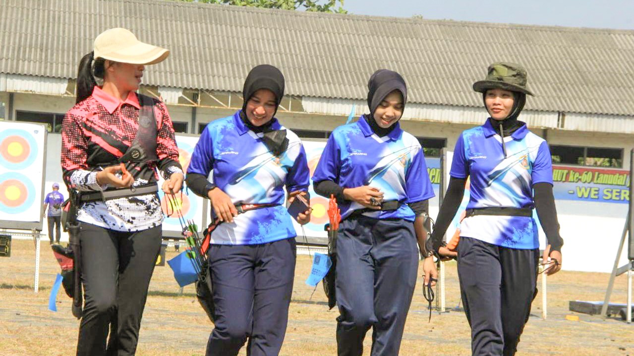 Tim Panahan Kodiklatal Berprestasi di Ajang Lanudal Juanda Archery Tournament 2024