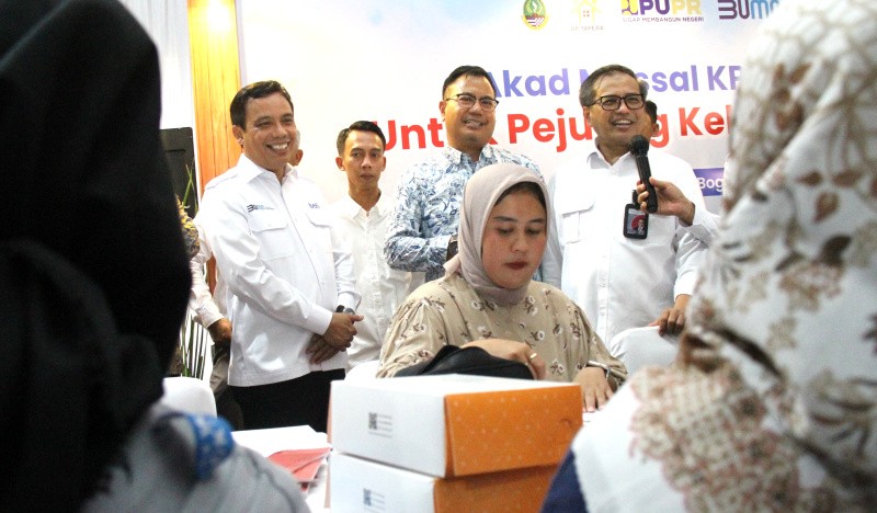 Akad Massal KPR & KUR BTN Di Cileungsi