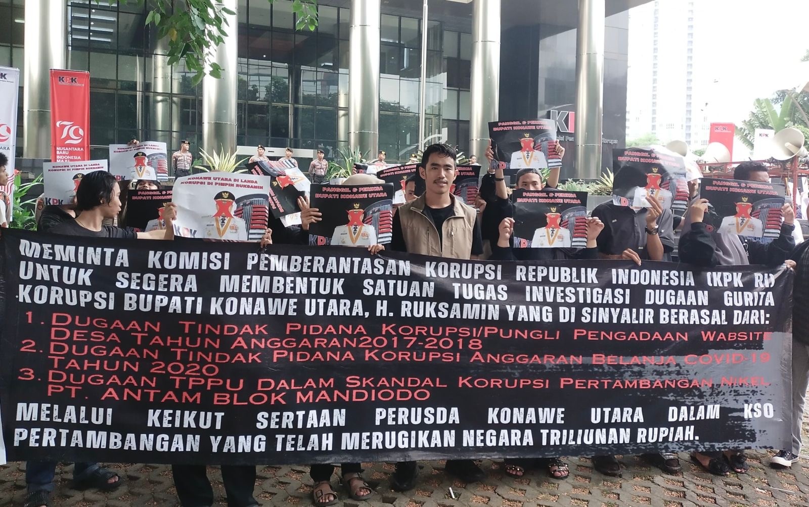 KPK RI Diminta Usut Dugaan ‘Gurita Korupsi Pemerintah Daerah Konawe Utara’