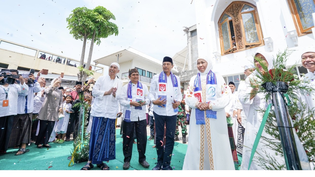 Resmikan Masjid Bahrul Maghfiroh Kota Malang, Khofifah Beberkan Keutamaan Memakmurkan Masjid