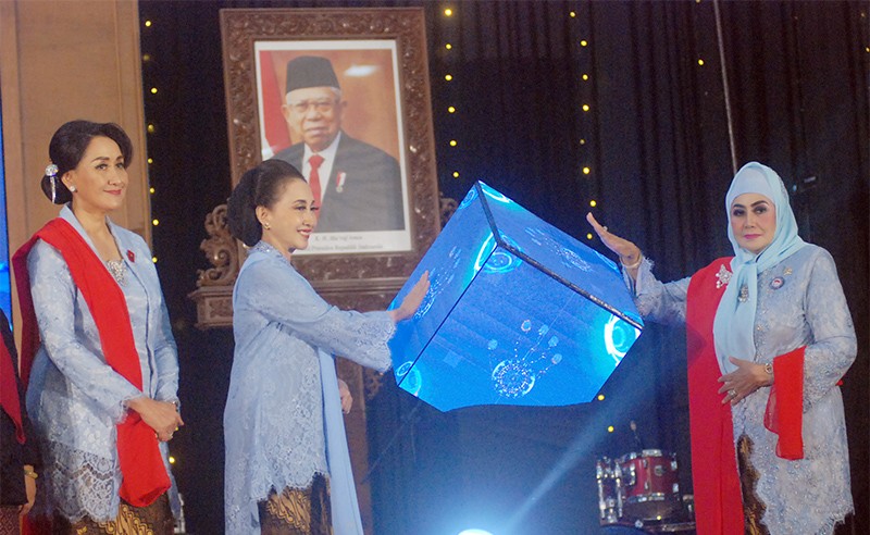 Peresmian Cap Telapak Tangan Kedua Wanita Pejuang '45