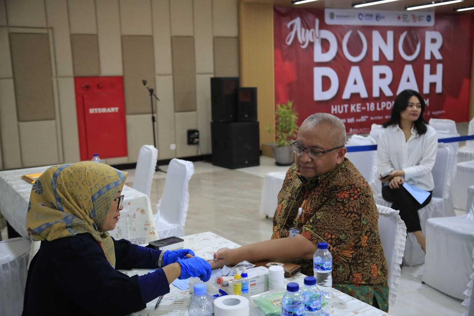 Rangkaian HUT ke-18, LPDB-KUMKM Gelar Donor Darah 