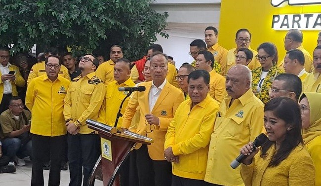 Agus Gumiwang Resmi Jabat Plt Ketum Golkar