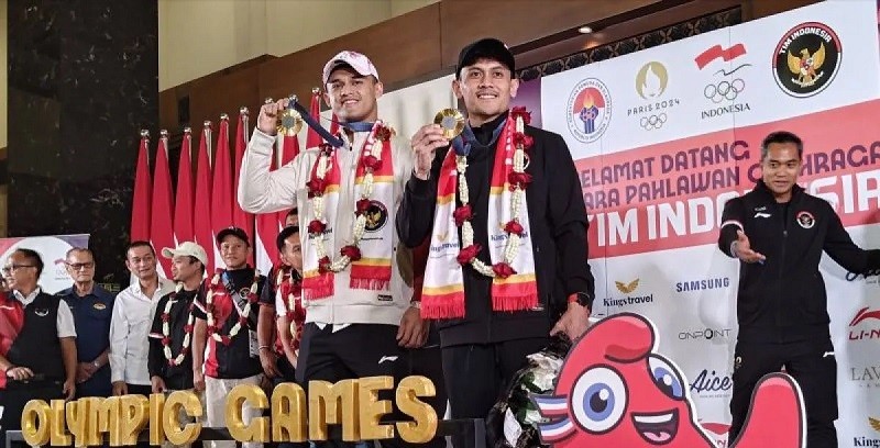 Pemerintah Bakal Gelar Arak-arakan Atlet Peraih Medali Olimpiade Paris