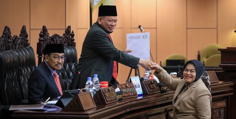 Komite IV DPD RI Sampaikan Hasil Fit and Proper Test Calon Anggota BPK RI Periode 2024-2029