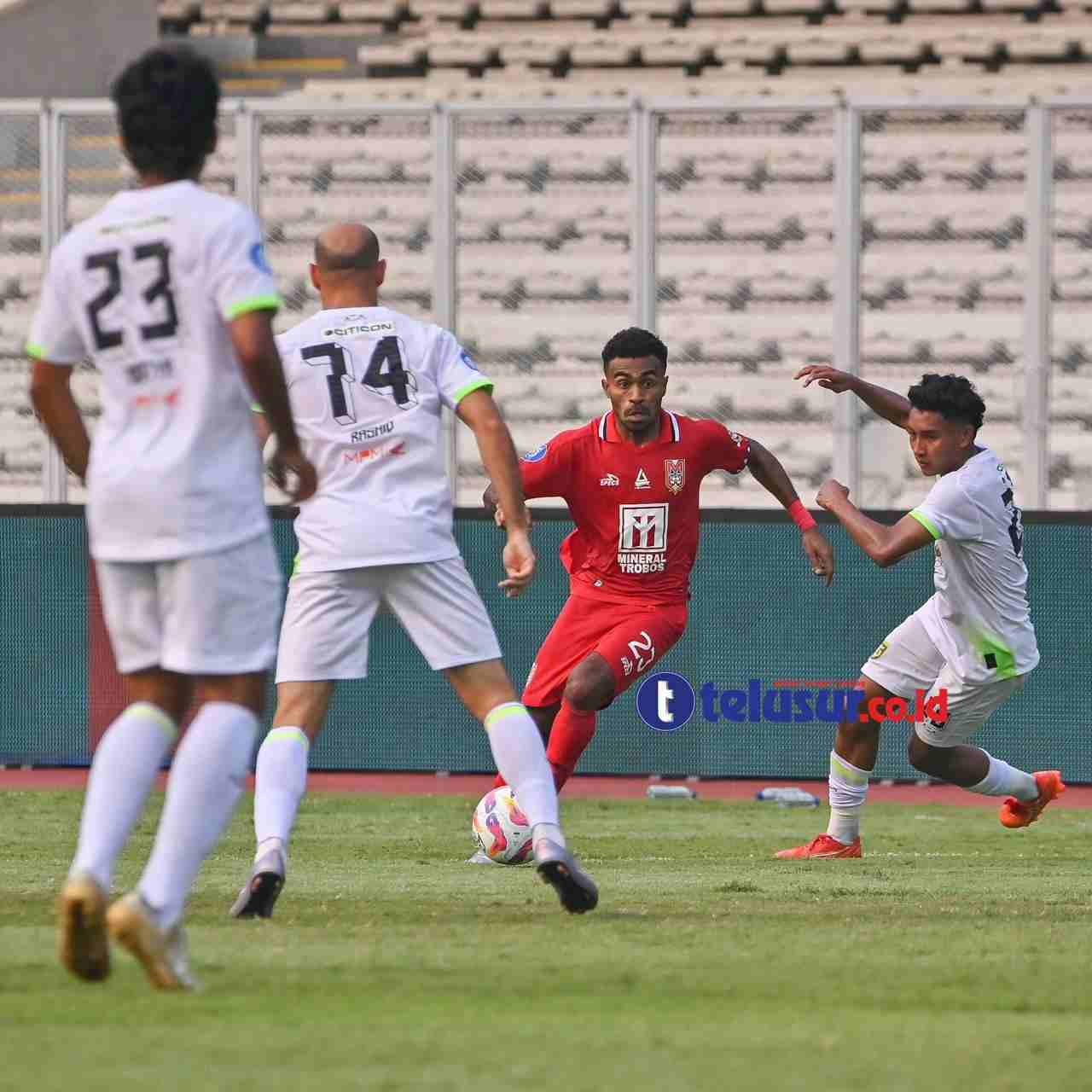 Liga 1 2024/2024: Malut United Ditahan Imbang Persebaya Tanpa Gol